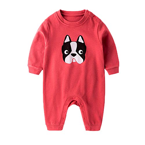 tossun Unisex Baby Onesies Long Sleeve Romper One-Piece Jumpsuit Cotton Bodysuit