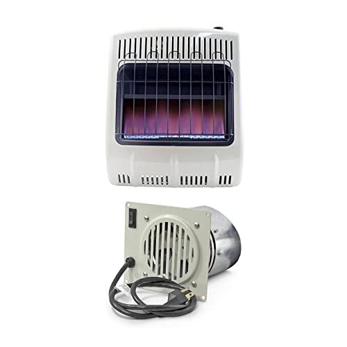 Mr. Heater 20K BTU Natural Gas Blue Flame With Blower Kit