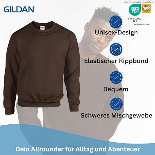 Gildan 2er Herren Sweatshirt Heavy Blend Sweat M L XL 2XL 3XL 4XL 5XL in verschiedenen Farbsets & HLKauf-Block – Bild 4