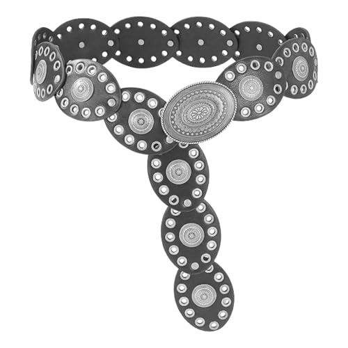 Ceinture à rivets métalliques pour ajuster et styliser vos jeans