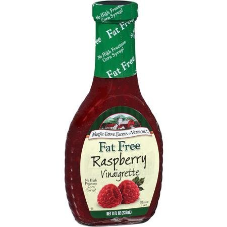 Maple Grove Farms Dressing Raspberry Vinaigrette Fat Free 8.0 OZ (Pack of 1) by maple grove farm