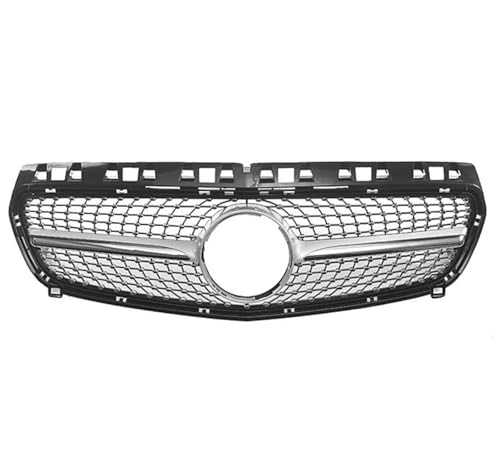 Grille de radiateur Mercedes W176 finition argentée style haut de gamme pour Classe A