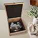 Krezy Case Personalised Engraved Wooden Keepsake Box, Wedding Memory Box, Personalized Keepsake Wood Box, Custom Wedding Gift, Custom Photo Box, Gifts for Her