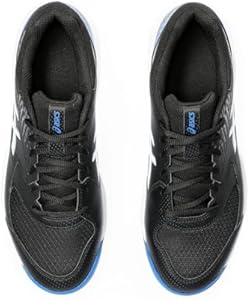 TENIS ASICS DEDICATE 8 CLAY (SAIBRO) PRETO BRANCO E AZUL - 2024