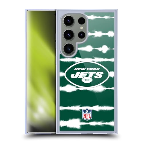 Coque New York Jets pour Samsung S24 Ultra, protection gel compatible MagSafe