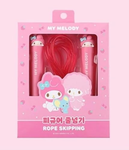 Kitty & Friends' Jumping Skipping Rope - Officially Licensed (MelodyPink)