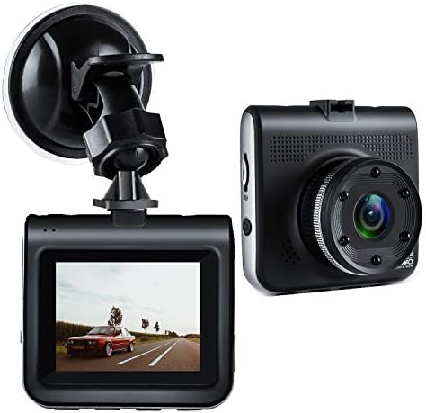 Dash Cam, Bekhic Mini Dash Camera for Cars with FHD 1080P, 2.2" LCD, 170 Degree Wide-Angle View Lens, G-Sensor, Loop Recording, Great Night Vision