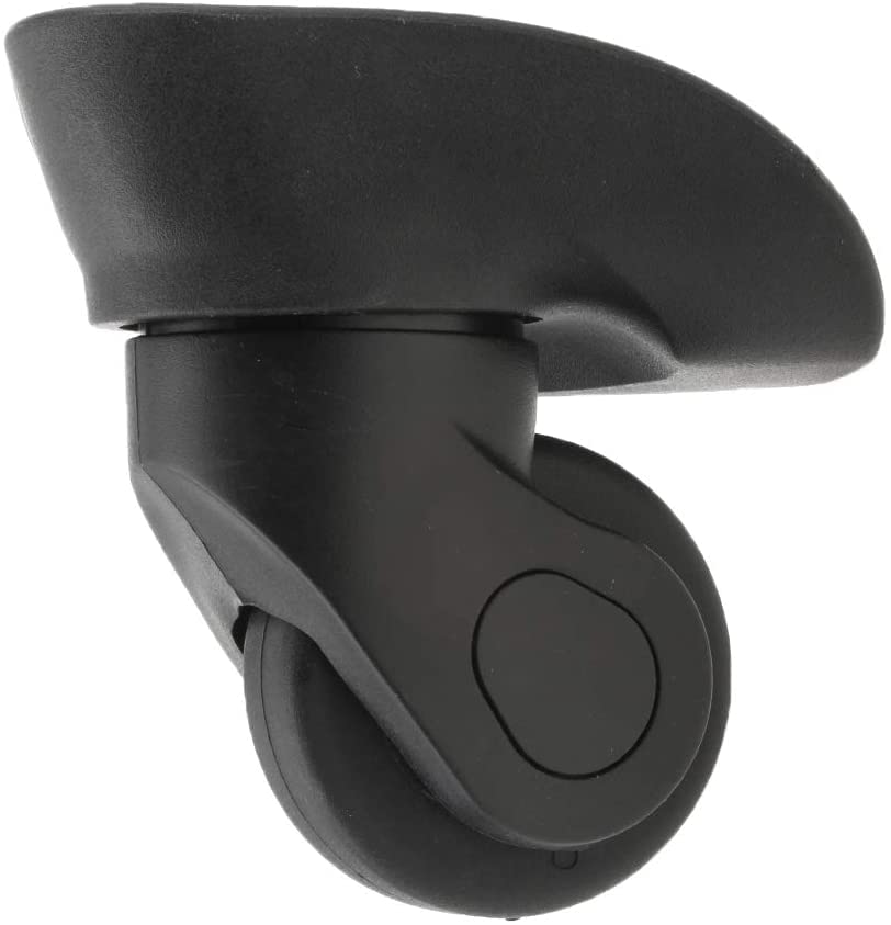 Arazi Spinner Caster,Swivel Wheels Replacement,2 Pieces A20 Suitcase Luggage Mute Wheels Replacement Casters for Trolley Black - Easy Installation Casters