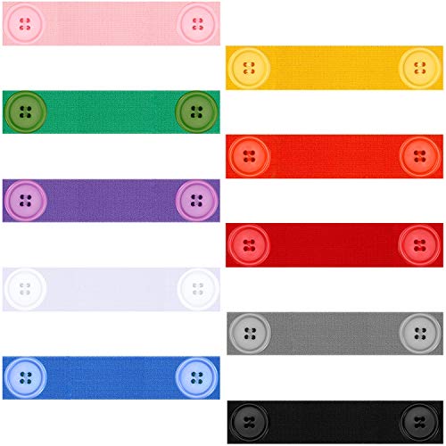 willbond 10 pieces mask elastic strap face covering extension hook face covering ear strap extension protectormulticolor