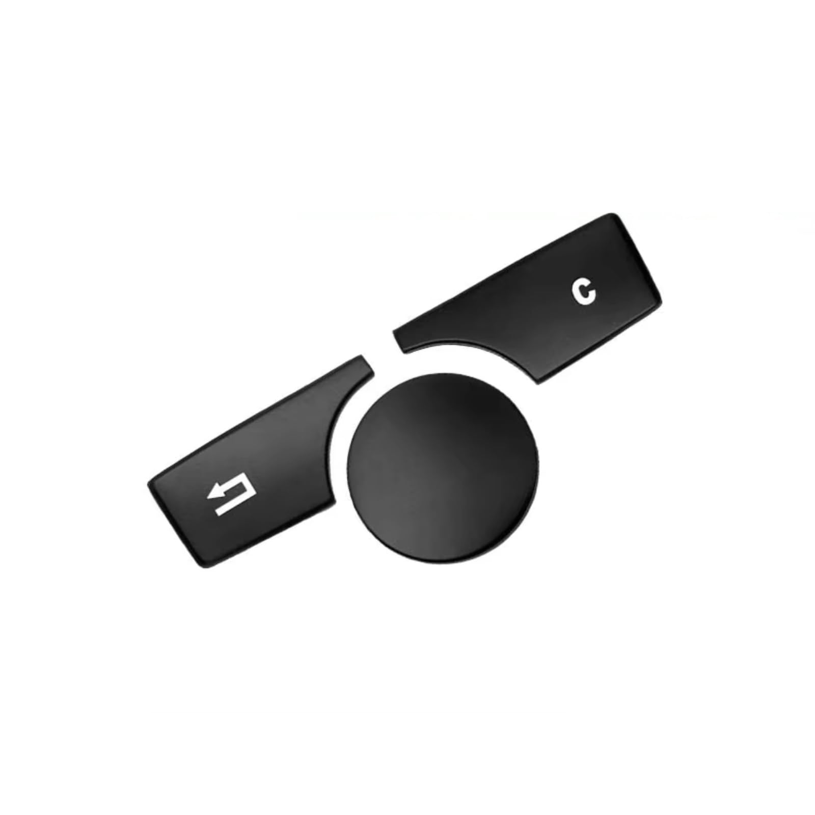 Interior Button Sticker Compatible with Benz for E Class for W176 for W246 for X204 Car Centre Multimedia Function Button Cover Trim Stickers