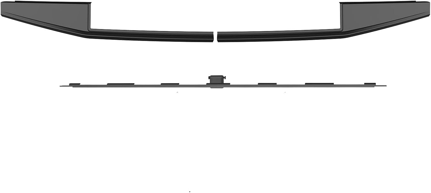 Tailgate Top Trim Cap Cover Molding with Flex Step for Ford F150 2015-2020, Combined Flex Step Tailgate Protector Cap Top Trim Protector, Replace #FL3Z9941018AB