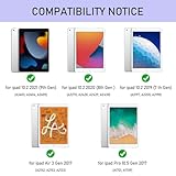 tititinita for iPad Case with Keyboard 10.2 inch, for iPad 9th Generation Case with keyboard(2021), Detachable Wireless Keyboard for ipad 9th Generation/8th Gen/7th/Air 3, Pro 10.5, Purple 10.5(Blue) - Image 3