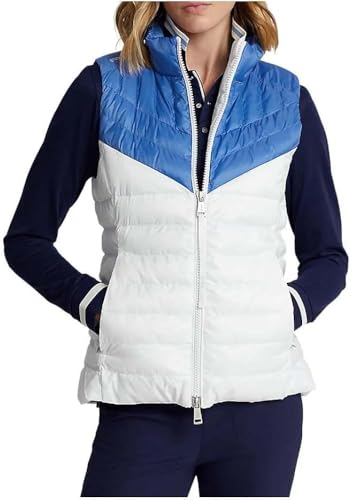 Ralph Lauren RLX Women's Water Repellent Insulated Vest, White