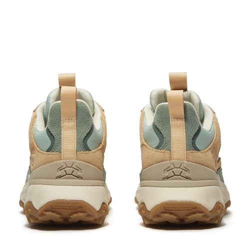 Timberland Timberland Women's Motion Access Low Lace Up Waterproof Sneaker, Light Green Mesh, 9 Medium
