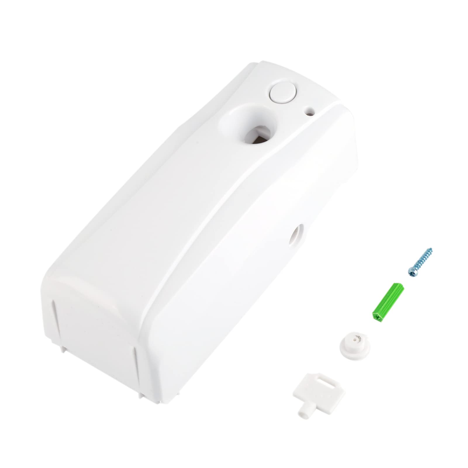 Dispenser automatico di deodorante da parete per interni, spray senza fili, con sensore di luce, timer regolabile da 7,5/15/30 minuti, per bagno di casa, hotel e R