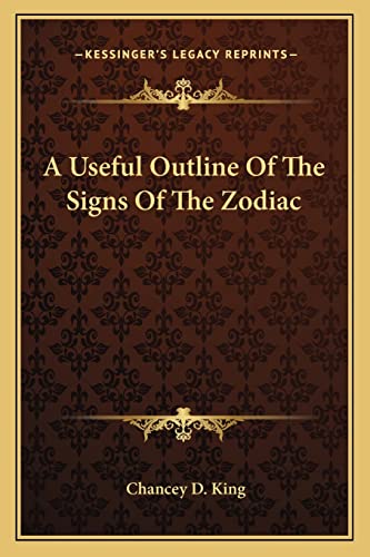 A Useful Outline Of The Signs Of The Zodiac