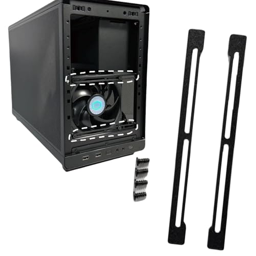Magnetic Front Fan Bracket/Guide for Lian Li A3 mATX Case (2pack), Enhanced Airflow Bracket for PC Cooling System