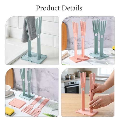 Secador para guantes de cocina Hemobllo, el organizador ideal para pisos pequeños 4