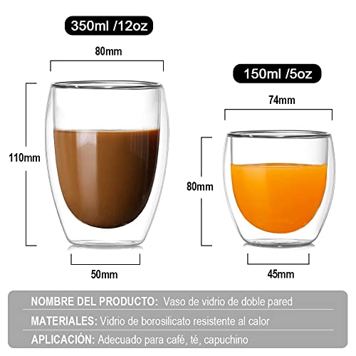 La Mejor Selección de Vasos de doble pared los mejores 5. 27 Imagen adicional