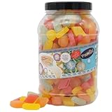 Deine Naschbox | Zuckerfreie Weingummis | 2kg Big Pot | XXL Großpackung für Party, Candybar & als Geschenk -Spezialität nach englischer Art