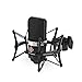 Neumann TLM 102 Black Cardioid Condenser Microphone Studio Set w/ Shock Mount MT