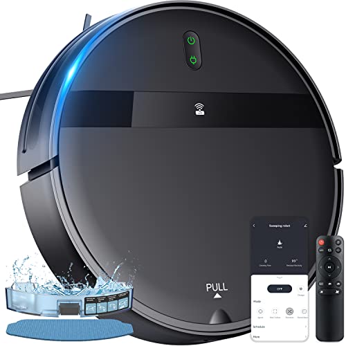 Kilgone Robot Vacuum and Mop Combo, Ultra-Thin, Automatic Recharge Robotic
