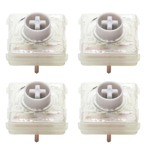 Necvior Mx Switches Cherry MX Low Profile Silver/Red Switch Thiner Key Switches for Mechanical Keyboard Linear Switch