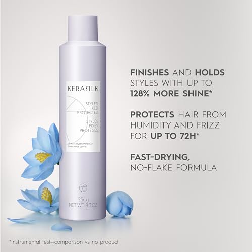 Kerasilk Ultimate Hold hairspray 300 ml vegano miniatura 3