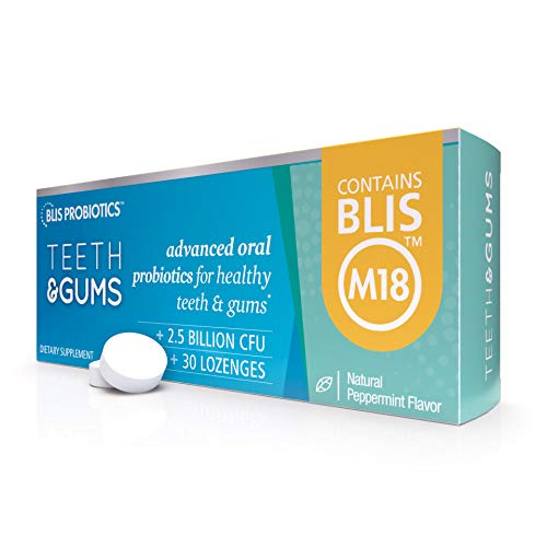 BLIS Teeth & Gums Oral Probiotics for Mouth - Most Potent BLIS M18