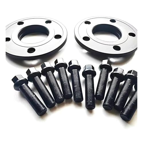 Entretoises de roue 10mm 5x112 pour voiture allemande avec boulons 14x1.25