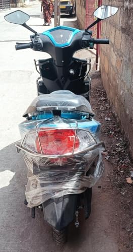 Image of ULTRABIKES Aura Electric Scooter with 48V 24AH Lithium Ion Battery|2 Year Warranty On Battery|60 KM Range On Single Charge|3 Speed Modes|USB Charging Facility I 45 KMPH TOP Speed (Blue),for Adult