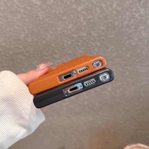 Étui cuir Samsung S24 violet rétro premium compatible chargeur induction - 7