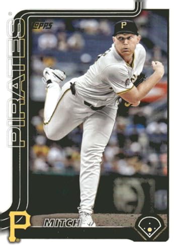 2025 Topps #108 Mitch Keller Pittsburgh Pirates MLB Series 1 Baseball Base Trading Card