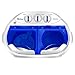 Portable Washing Machine, Kuppet 10lbs Compact Mini Washer, Wash&Spin Twin Tub Durable Design to Wash All your Laundry or Swim Suit for Apartments, Dorms, RV Camping (Blue)
