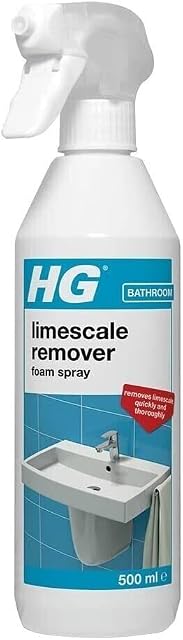 HG 2 X Scale Away Foam Spray 500 ml  is a shower limescale remover for the easy and effective removal of limescale