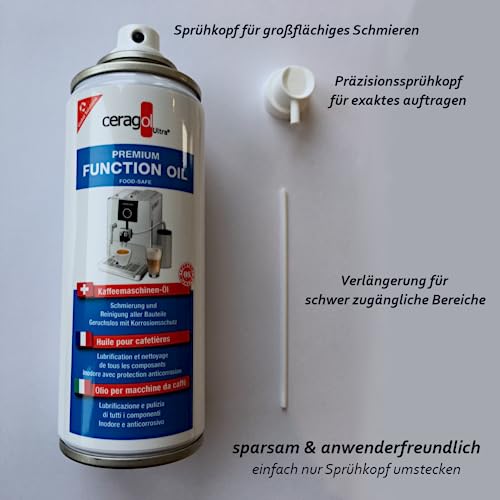 Schmieröl Ceragol Ultra Premium Function Oil lebensmittelecht