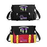 SHDXFN 新世紀エヴァンゲリオン 初号機 ショルダーバッグ 斜めがけバッグ 斜めがけ キャンバスバッグ 肩掛け ショルダー 長さ調節可能 大容量 カバン 軽量 防水バッグ ポケット付き 通勤 出張 通学 大容量 リュック 通勤 出張 旅行 通学 手提げバッグ メッセンジャーバッグ おしゃれ 可愛い 収納 実用 調整可能 男女兼用 萌えグッズ 誕生日 プレゼント 贈り物 (01)