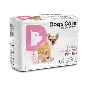 Fralda Higiênica para Fêmeas Ecofralda Gel Dog's Care - P - 12 und
