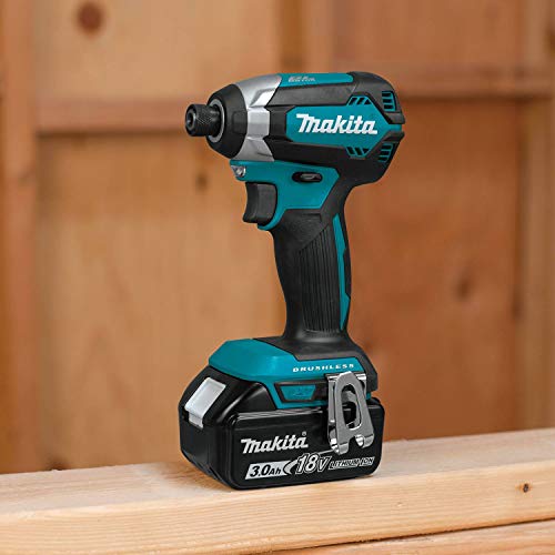 Makita XDT131X2 18V LXT® Lithium‑Ion Brushless Cordless Impact Driver Kit with L.E.D Flashlight and 2 Batteries (3.0Ah) by Makita U.S.A. Inc. - Image 4