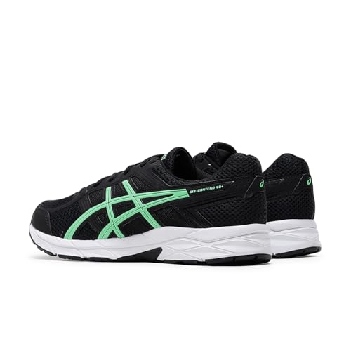 Image of ASICS Men Gel-Contend 4B+ Black /Vital Green Running Shoes