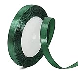 [Größe]- Das doppelseitige Satinband ist 1cm breit und 22 Meter lang. Es ist mit der Schere leicht zu durchtrennen und dadurch auf jegliche Länge zu kürzen.