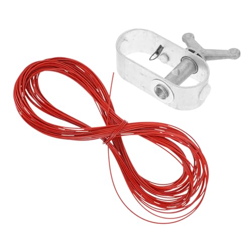 CAXUSD - CAXUSD Winter Poolabdeckung Kabelwinde Satz mit Stahlseil 30m Aluminium Seilwinde für Schwimmbad Abdeckungsschutz und Sicherheitsbefestigung im Außenbereich