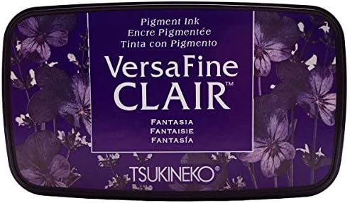 Tsukineko Twilight Versafine Clair Ink Pad, Synthetic Material, Blue, 5.6 x 9.7 x 2.3 cm