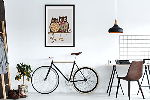 Photo Affiche Tableau Moderne 50x70 Tulup Décoration Murale Chouette