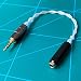 2.5mm TRRS Balanced to 3.5mm Female Balanced Hi-end Headphone Audio Adapter Cable for Astell&Kern AK240 AK380 AK320 DP-X1 FIIO