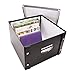 Snap-N-Store Large Storage Box, 9.625 x 14 x 13.75 Inches, Black (SNS01500)