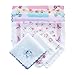 La closure Womens Vintage Floral Handkerchiefs Fabric Cotton Hankies