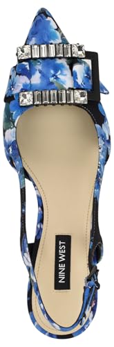 Escarpins Nine West Neeri floral bleu multi pointure 37 pour femme