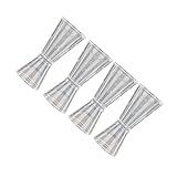 LABRIMP 4 Stück Zweiseitiger Messbecher Wein Mischgetränkemesser Barbecher Cocktail-shot-maß Messung Messbecher Trinken Party Trinken Sie Jigger Mittel Jigger Für Barkeeper Bar -messbecher