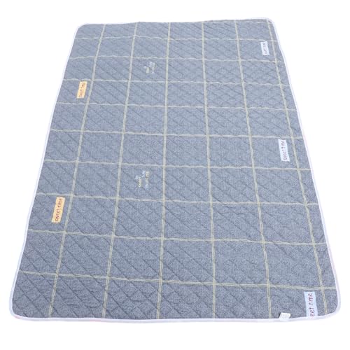 HOMOCONO Protector de Cama para Adultos Incontinencia, y Lavable, Base Antideslizante y Algodón Absorbente para Periodo Menstrual y Cama Húmeda